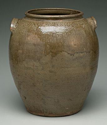 Edgefield nine-gallon ovoid jar,