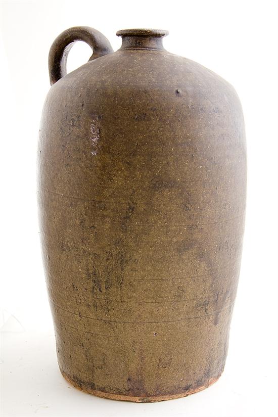 Edgefield Southern stoneware jug
