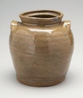Edgefield storage ovoid jar, t