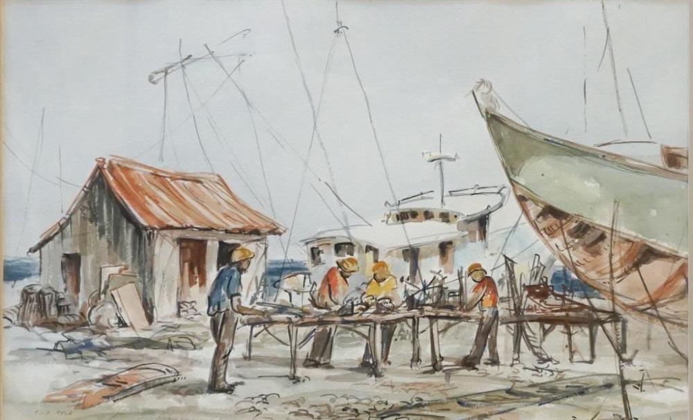 EDIE PYLE, BOAT CONSTRUCTION,