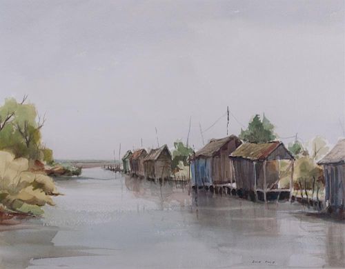 EDIE PYLE HOPKINS, MARYLAND ARTIST,
