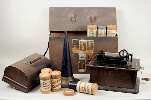 EDISON CYLINDER PHONOGRAPH &