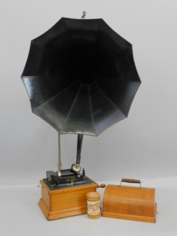 EDISON FIRESIDE CYLINDER PHONOGRAPH