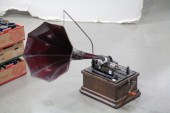 EDISON FIRESIDE PHONOGRAPH.  N