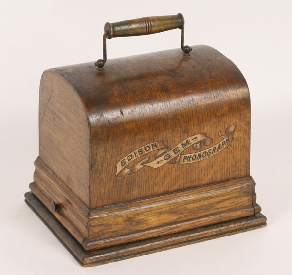 Edison Gem cylinder phonograph in