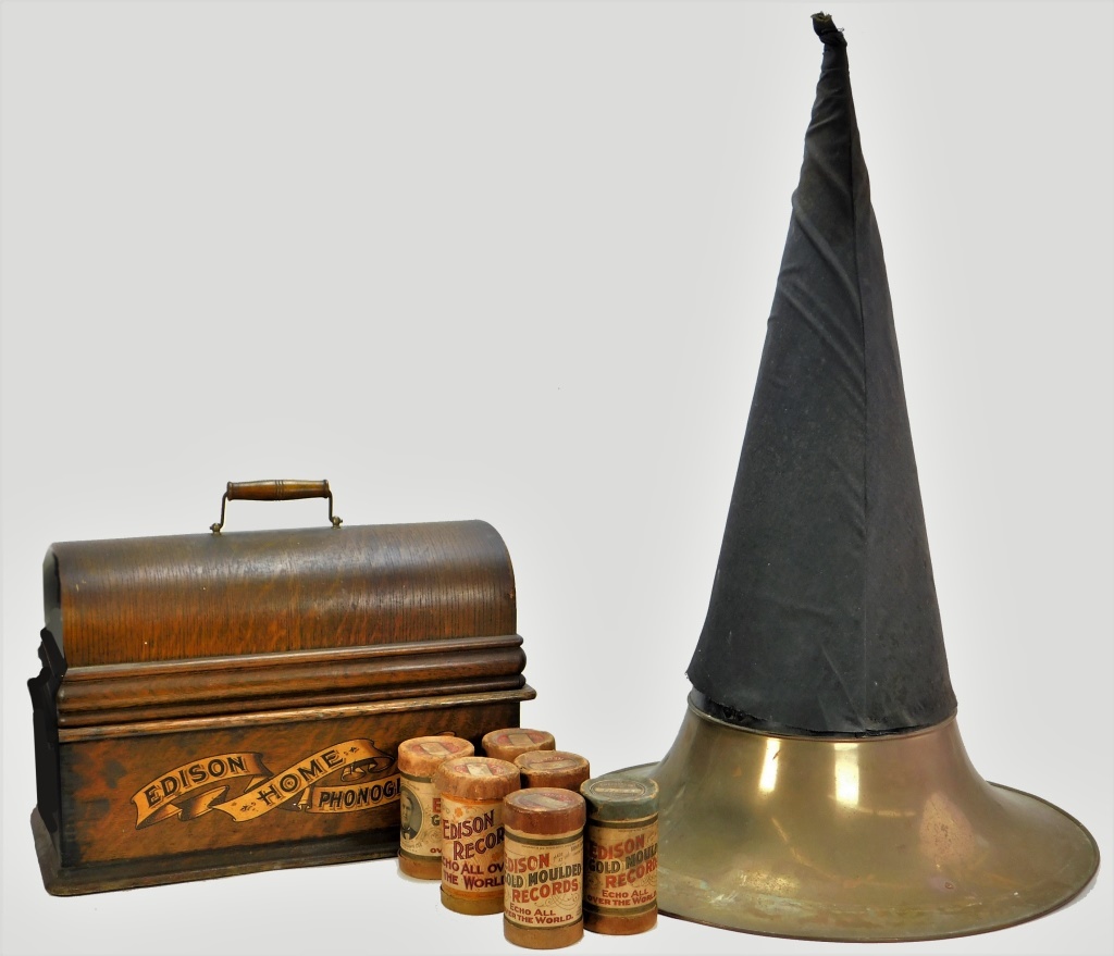 EDISON HOME PHONOGRAPH MODEL C W/