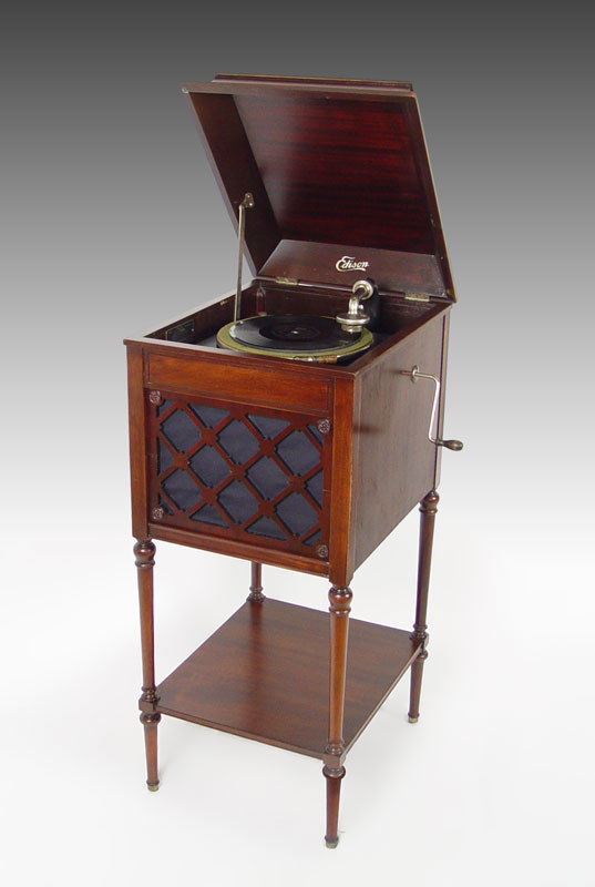 EDISON MAHOGANY CASE UPRIGHT