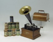 EDISON OAK CASE FIRESIDE ''B''