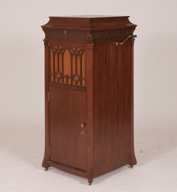 Edison phonograph in custom
