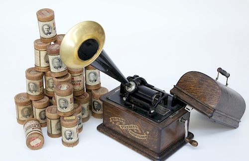 EDISON STANDARD PHONOGRAPH, CIRCA