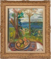 EDITH BLUM LARGE MODERNIST O/B