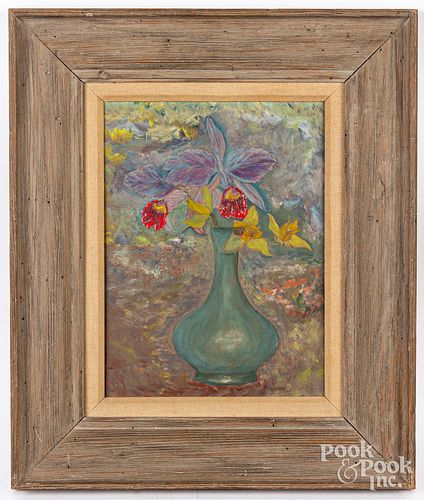 EDITH FETHERSTON, OIL ON