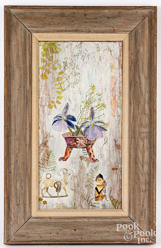 EDITH FETHERSTON, OIL ON