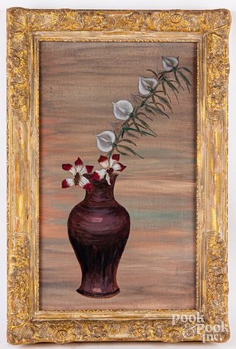 EDITH FETHERSTON, OIL ON