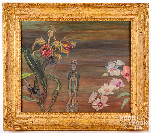 EDITH FETHERSTON, OIL ON