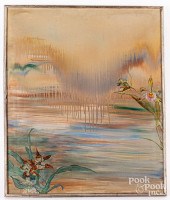 EDITH FETHERSTON, OIL ON CANVA