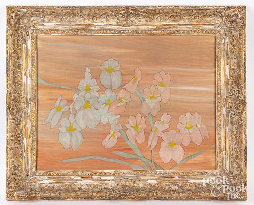 EDITH FETHERSTON, OIL ON