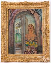 EDITH FETHERSTON, OIL ON CANVA
