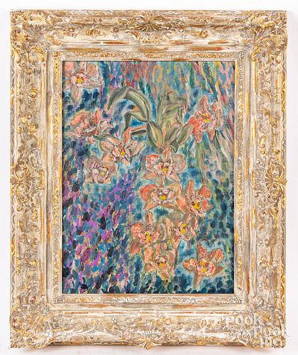 EDITH FETHERSTON, OIL ON
