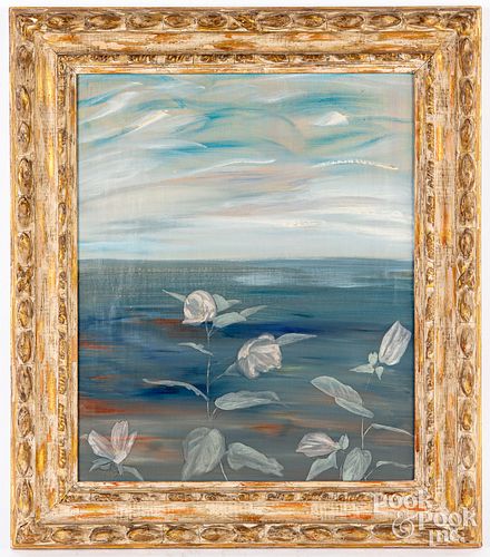 EDITH FETHERSTON, OIL ON