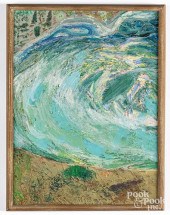 EDITH FETHERSTON, OIL ON CANVA