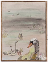 EDITH FETHERSTON, OIL ON CANVA