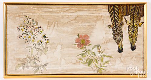 EDITH FETHERSTON, OIL ON