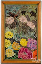 EDITH FETHERSTON, OIL ON CANVA