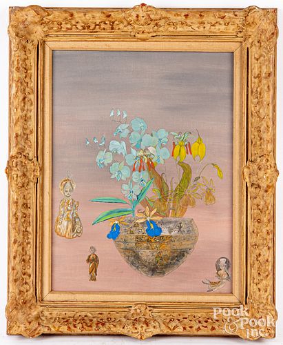 EDITH FETHERSTON, OIL ON