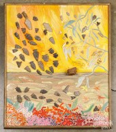 EDITH FETHERSTON, OIL ON CANVA