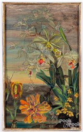 EDITH FETHERSTON, PAIR OF OIL
