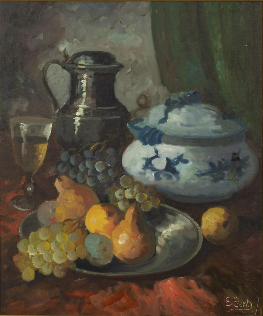 EDITH GERT, STILL LIFE WITH