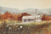 EDITH MASKEY (TX) WATERCOLOR &
