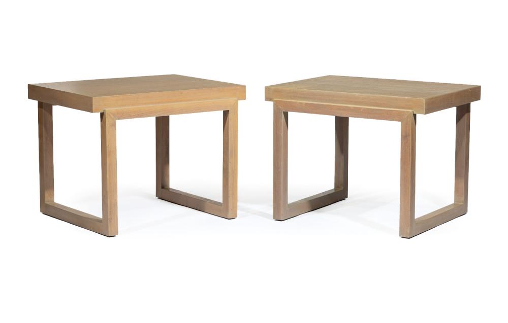 EDITH NORTON-STYLE CERUSED WOOD END