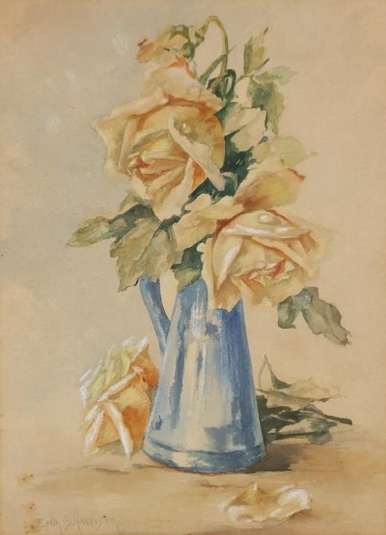 EDITH S. HARRISON, FLORAL STILL