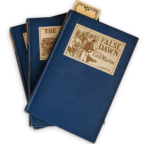 EDITH WHARTON OLD NEW YORK BOOK