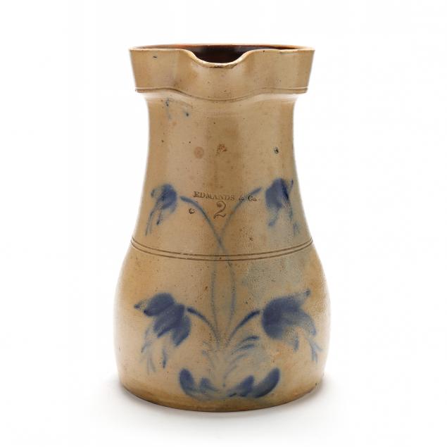 EDMANDS & CO. STONEWARE PITCHER