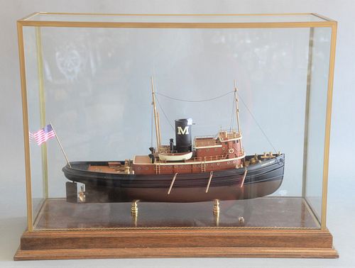 EDMOND MORAN MODEL TUG BOAT IN