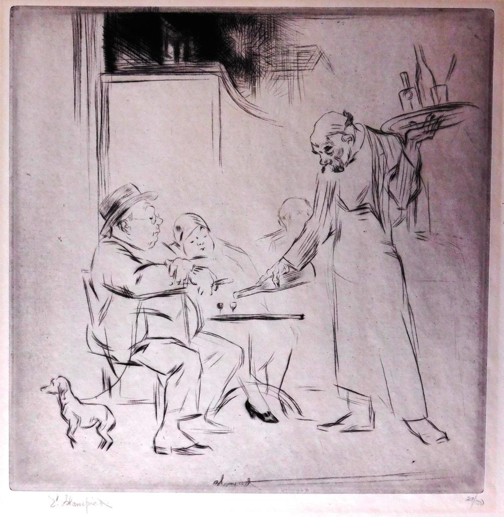 EDMUND BLAMPIED (BRITISH,
