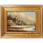 EDMUND C. COATES, OIL ON CANVA
