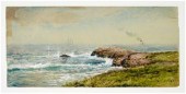 Edmund Darch Lewis watercolor