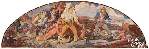 EDMUND FRANKLIN WARD, OIL ON