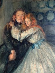 Edmund J. Sullivan watercolor on