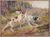 EDMUND OSTHAUS WATERCOLOR HUNT