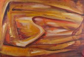 EDMUND SPIRO ABSTRACT OIL ON C