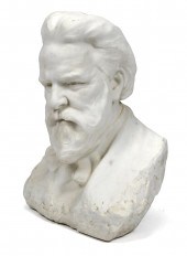 EDMUND T. QUINN CARVED MARBLE