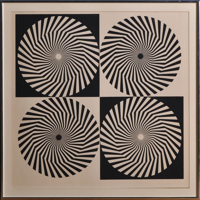 EDNA ANDRADE (1917-2008): "GEMINI