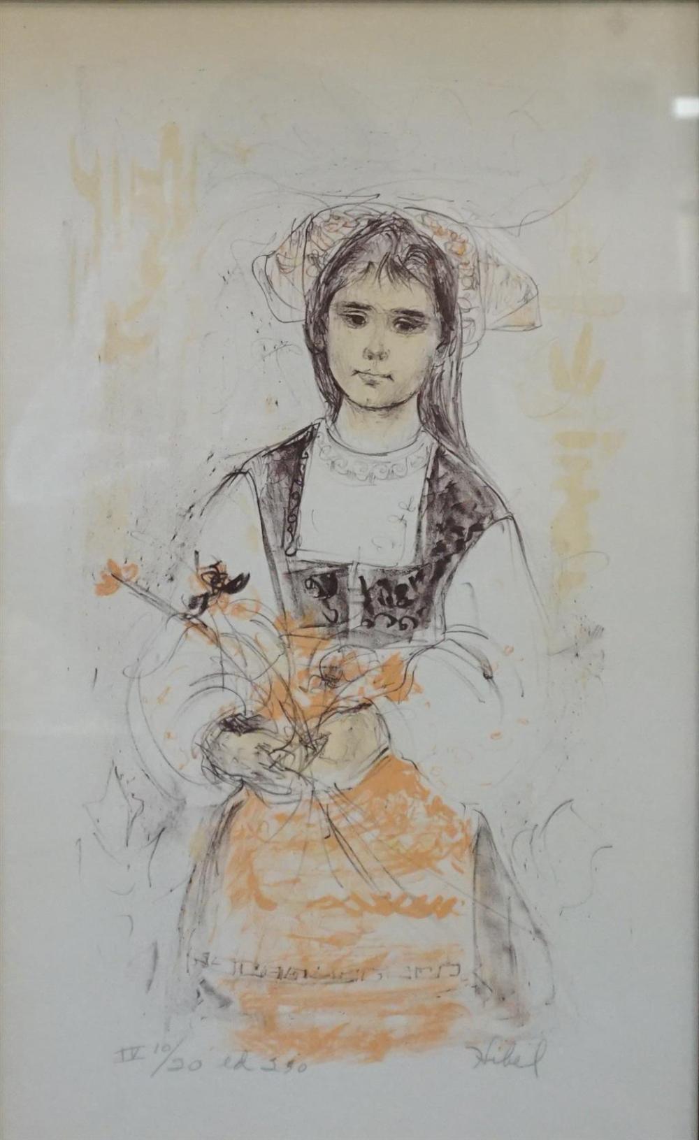 EDNA HIBEL (AMERICAN 1917 -