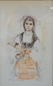 EDNA HIBEL (AMERICAN 1917 - 20