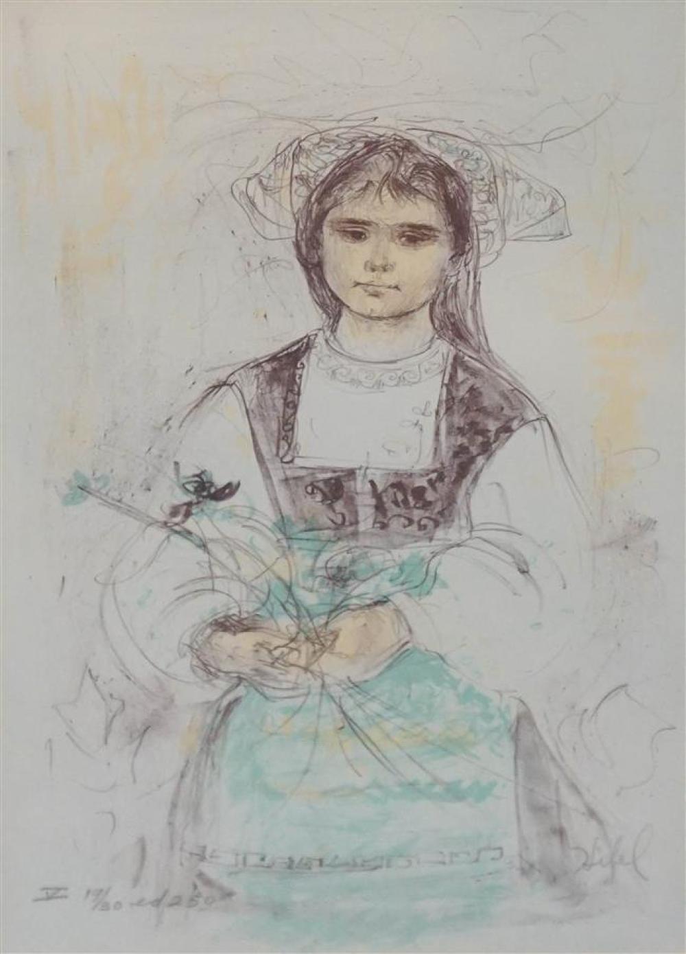 EDNA HIBEL (AMERICAN 1917-2015),